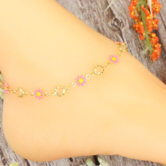 "Dainty Anklet for Women – Elegant Everyday Jewelry & Perfect Gift | MLCRC1265 - Picture 3 of 10